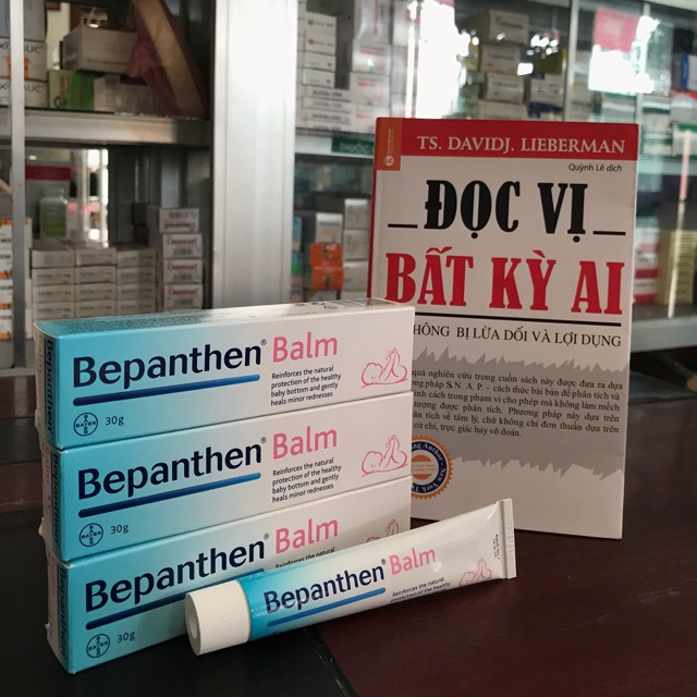 BEPANTHEN Balm Bayer - Kem bôi hăm dành cho trẻ sơ sinh (tuýp 30g, 100g)