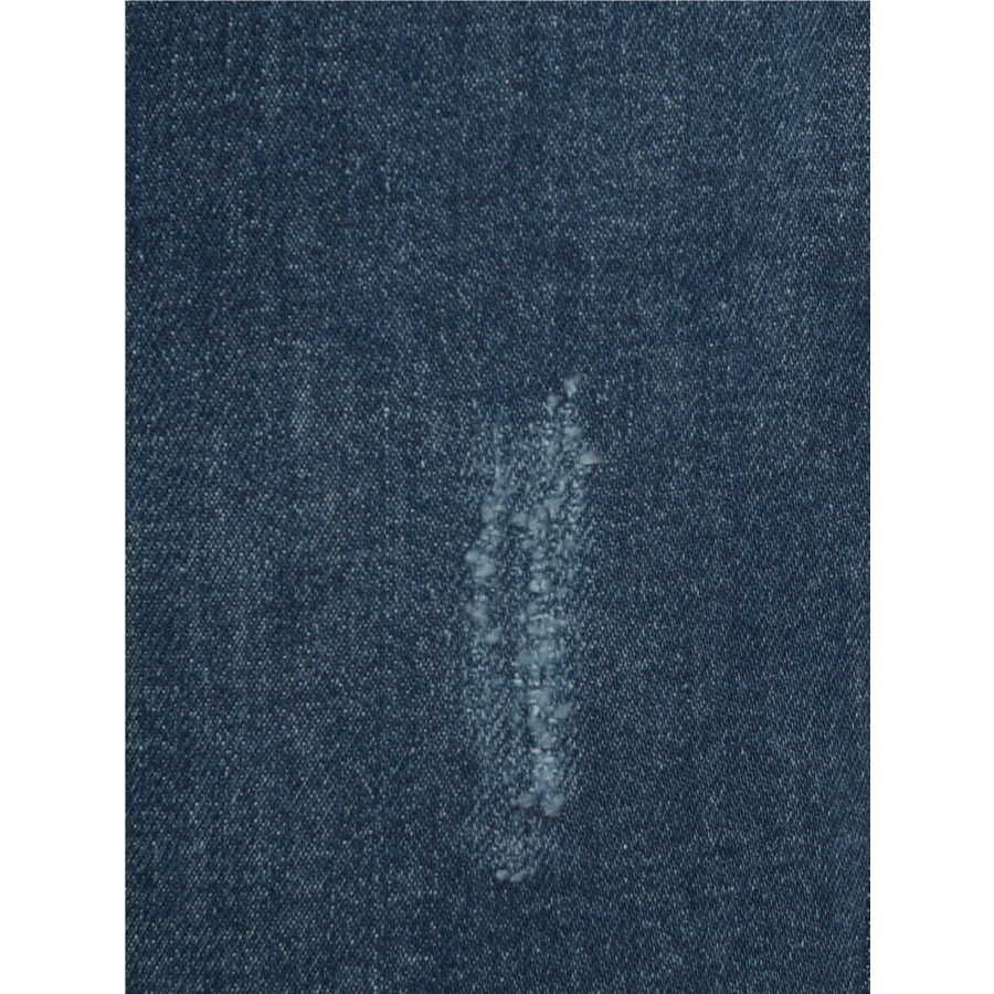 Quần jean nam hàng hiệu Owen QJSL23954 dáng slim fit ống côn màu xanh trơn vải bò denim cotton cao cấp bền đàn hồi tốt