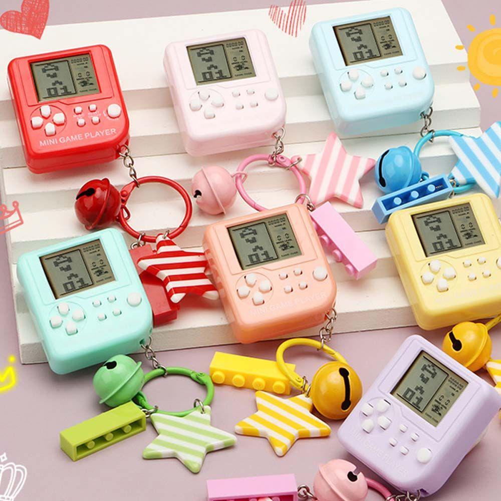 Móc Khóa Hình Máy Chơi Game Cổ Điển Sáng Tạo|Móc Khóa Hình Máy Chơi Game Cầm Tay