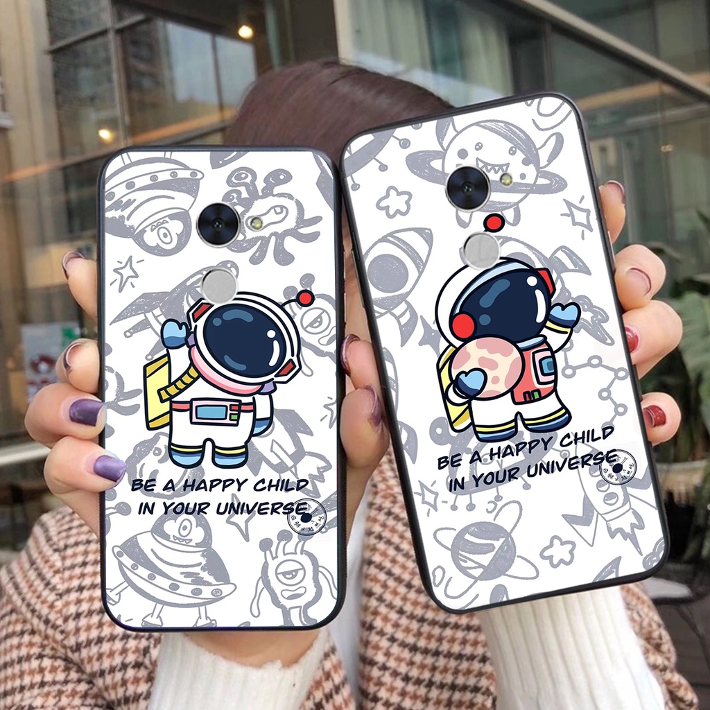 Ốp lưng điện thoại Huawei GR5 2016 - GR5 2017 - Y7 Prime 2017 mẫu phi hành gia vũ trụ cute đáng yêu NHIỀU ĐẸP