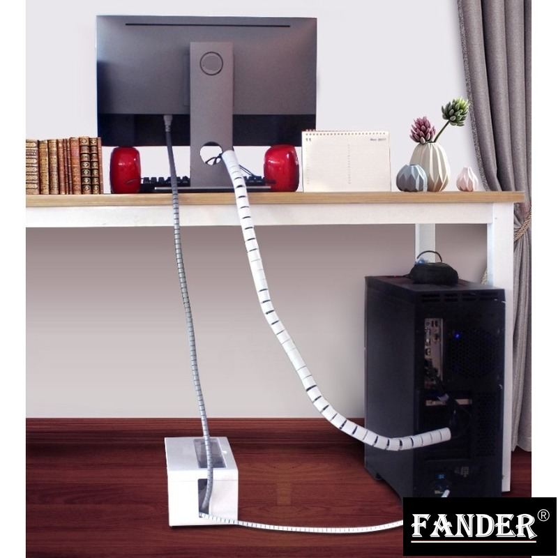 Vỏ Bọc Dây Cáp 22mm Linh Hoạt Tiện Dụng Cho tv / pc / Văn Phòng