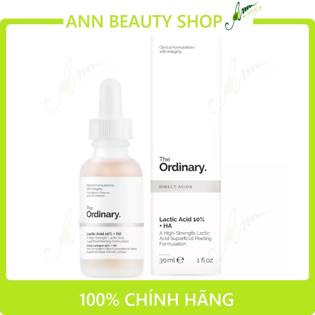 Tinh Chất Tẩy Tế Bào Chết Cấp Nước The Ordinary Latic Acid + HA 30ml