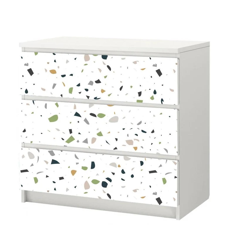 Cuộn 3m decal dán bếp terazzo - Decan phòng ngủ - Decal dán mặt bếp - Chống thấm - HN Decor