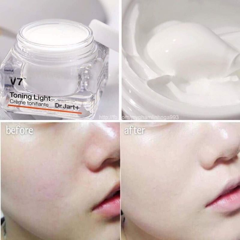 Kem V7 Toning Light Dưỡng Trắng Da Hộp Nhỏ 15ml