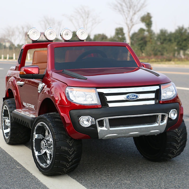 Ô tô xe điện trẻ em bán tải siêu địa hình  FORD RANGER XLS 2 chỗ 4 động cơ siêu địa hình
