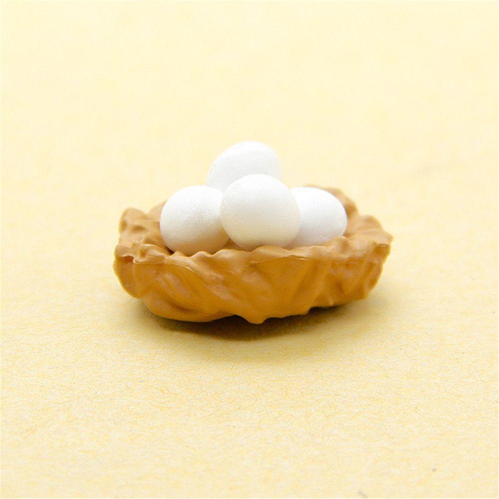 Set 4 Đồ trang trí Gà Con Mini Trang Trí Nhà Búp Bê