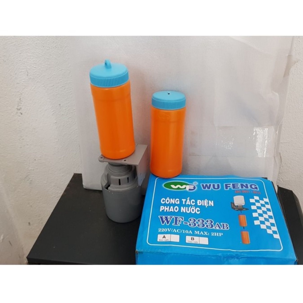 Phao điện thông minh tự ngắt mở WU FENG  WF-333AB hàng cao cấp chính hãng, công tắc điện phao nước chống tràn, chống cạn