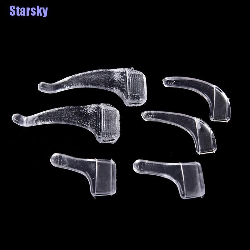 Set 10 Cặp Mắt Kính Bằng Silicone Chống Trượt Tiện Lợi