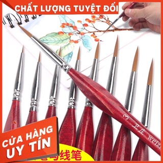 Bút lông, cọ vẽ tỉa nét nhỏ, cọ vẽ móng, cọ vẽ loại xịn, cọ hand