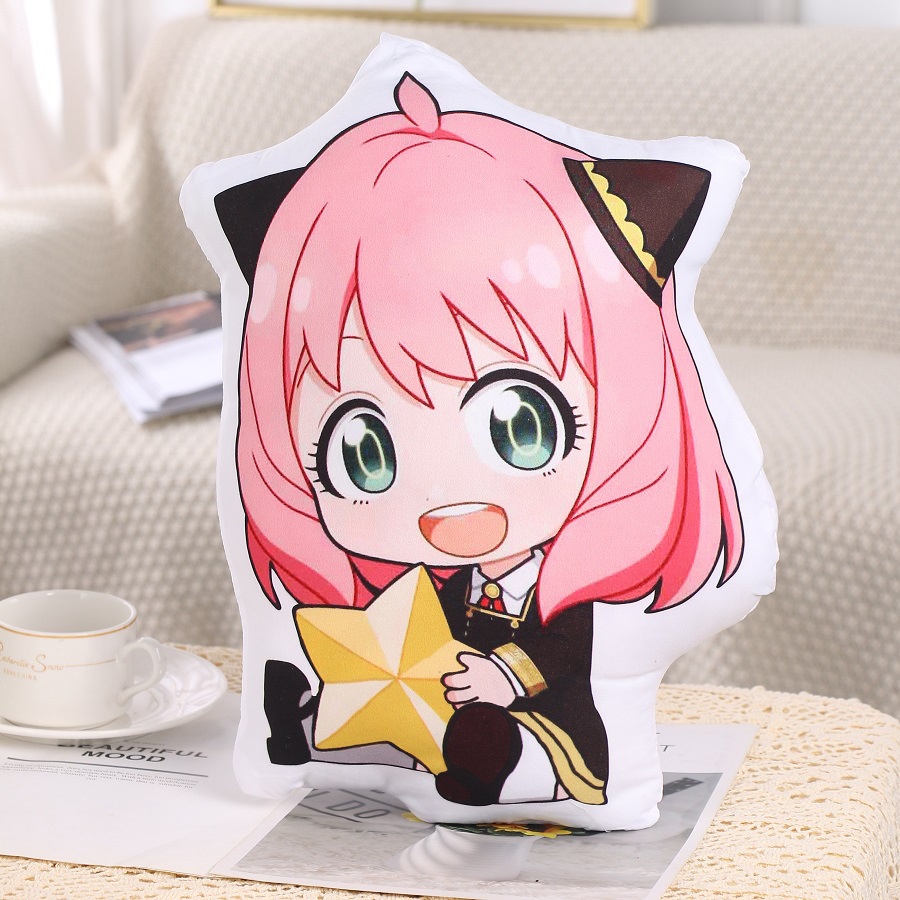 Gối Nhồi Bông Trang Trí Nhà Cửa Hình Jason SPY x FAMILY Loid Forger Yor Briar Anya