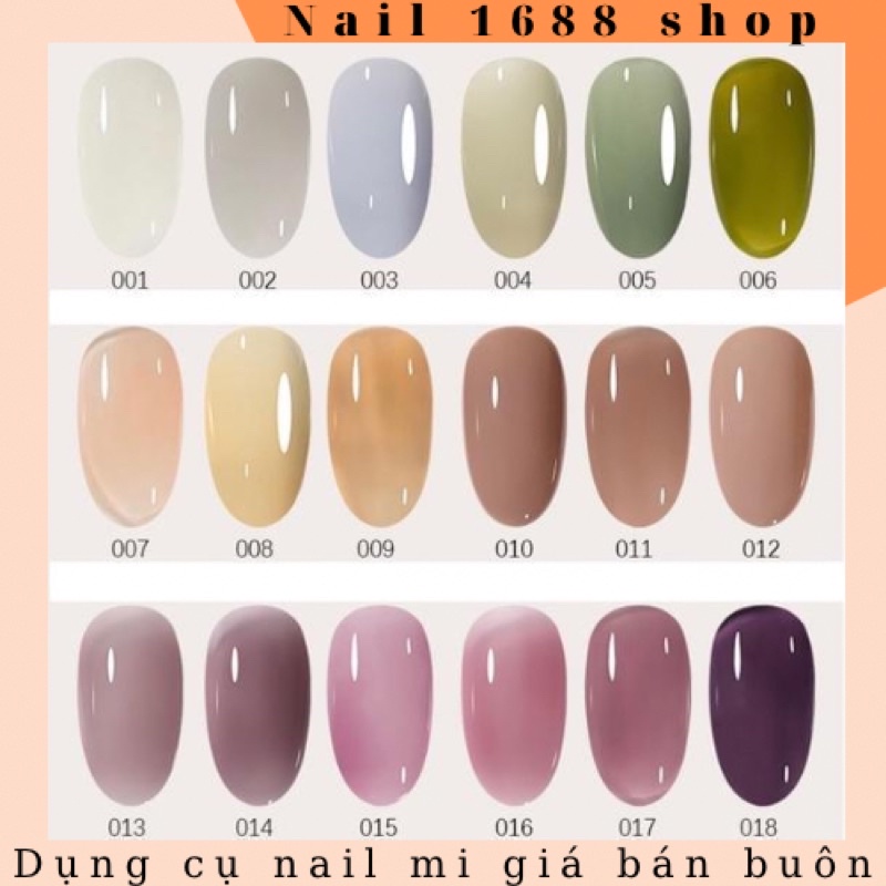 Sơn Gel Mladea ( Mã Mầu 01 - 18 )