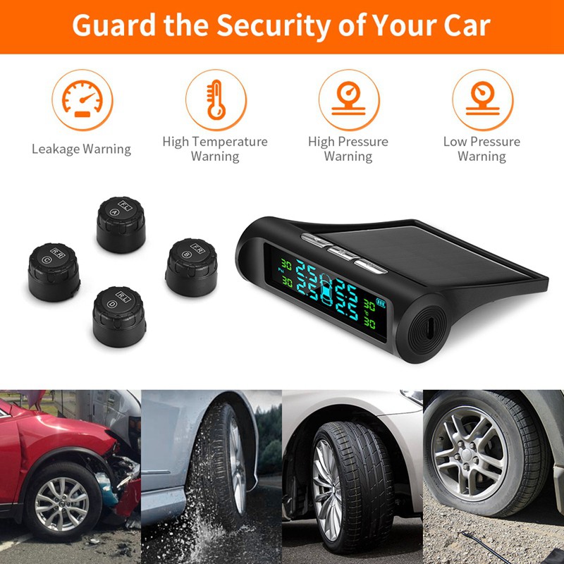 Bộ cảm biến áp suất lốp TPMS 4 đầu cảm biến chuyên dụng