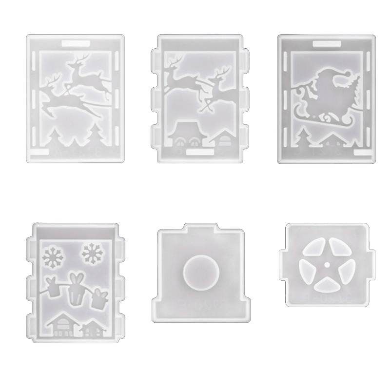 Khuôn Silicone Làm Đèn Lồng Trang Trí Giáng Sinh