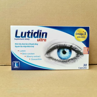 Lutidin Ultra - Bổ sung dinh dưỡng cho mắt (10 viên/vỉ x 3 vỉ/hộp)
