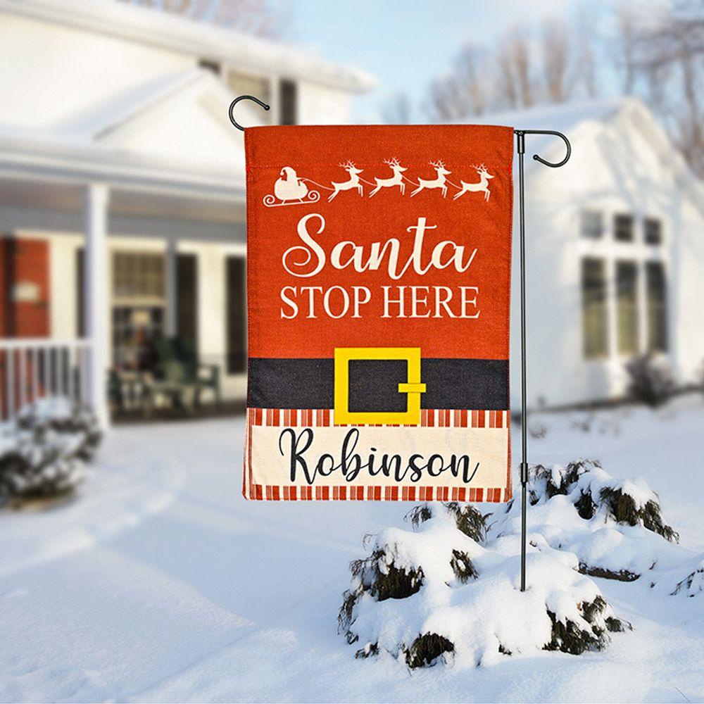 Cờ Treo Hai Mặt Hình Người Tuyết Và Người Tuyết Dùng Trang Trí Khu Vườn Ngày Giáng Sinh