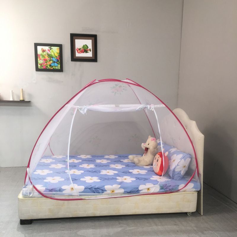Màn Chụp Tự Bung Gấp Gọn Tiện Lợi - Mùng Chụp đỉnh chóp cao