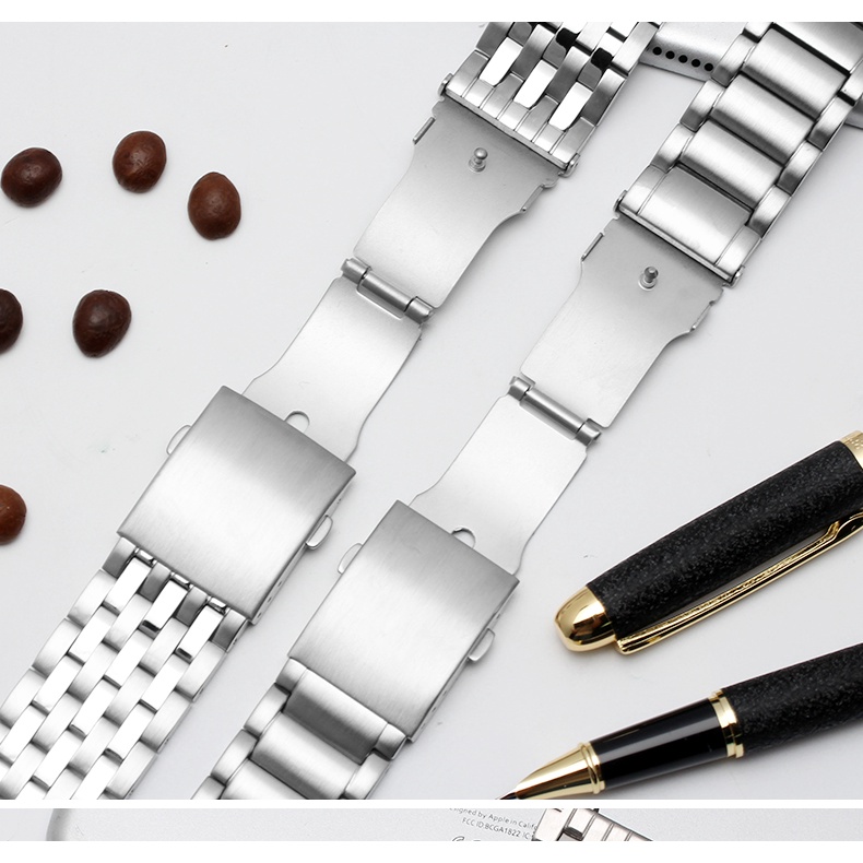 Dây Đeo Đồng Hồ Bằng Inox Rộng 22 24 26 28mm Cho DZ4318 DZ4323 DZ4316 DZ7395 DZ7305 DZ7330 4358