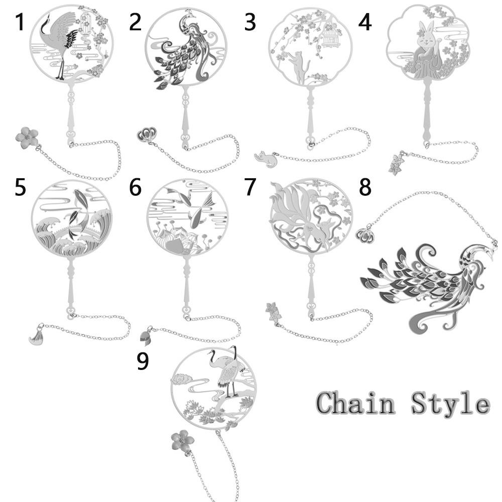 Bookmark Bằng Đồng Thau Phong Cách Trung Hoa Cổ Điển
