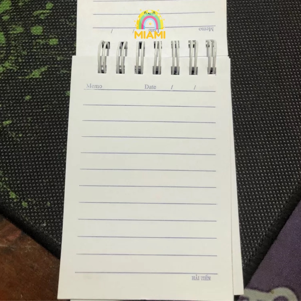 Sổ Lò Xo Các Loại A4/A5/A6/A7 Hải Tiến 200 Trang Chính Hãng, Mặt Giấy Mịn Viết Êm