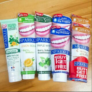 Kem đánh răng siêu trắng sparkle thái lan 100gr
