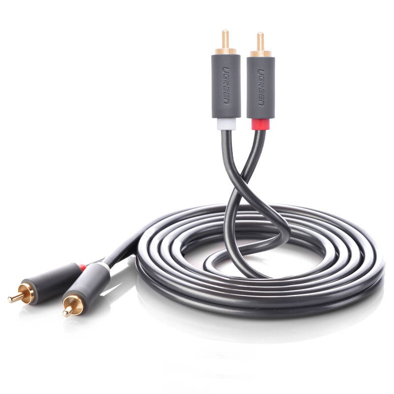 Cáp Audio 2 đầu RCA (hoa sen) UGREEN AV104 chính hãng