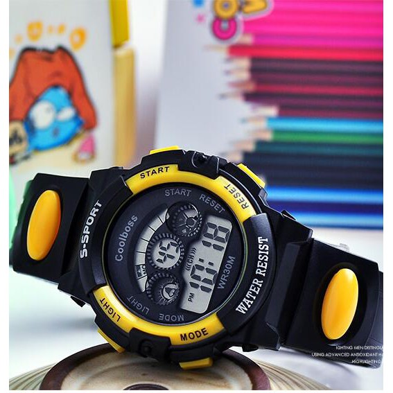 Đồng hồ điện tử nam nữ S-Sport thể thao cá tính, full chức năng, cực hot | BigBuy360 - bigbuy360.vn