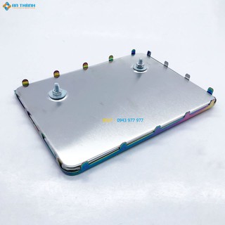 Bộ khung ép biển số xe máy 7 màu