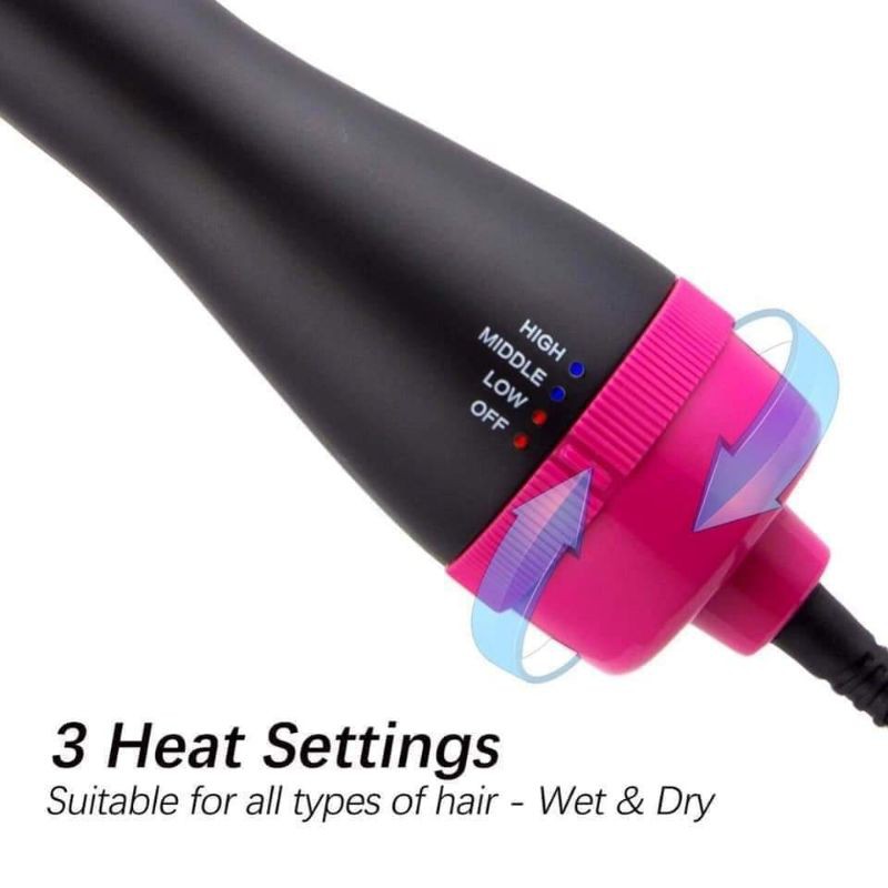 Máy sấy tóc lược điện đa năng 3in1 Revlon one - step hair dryer and volumiser TT