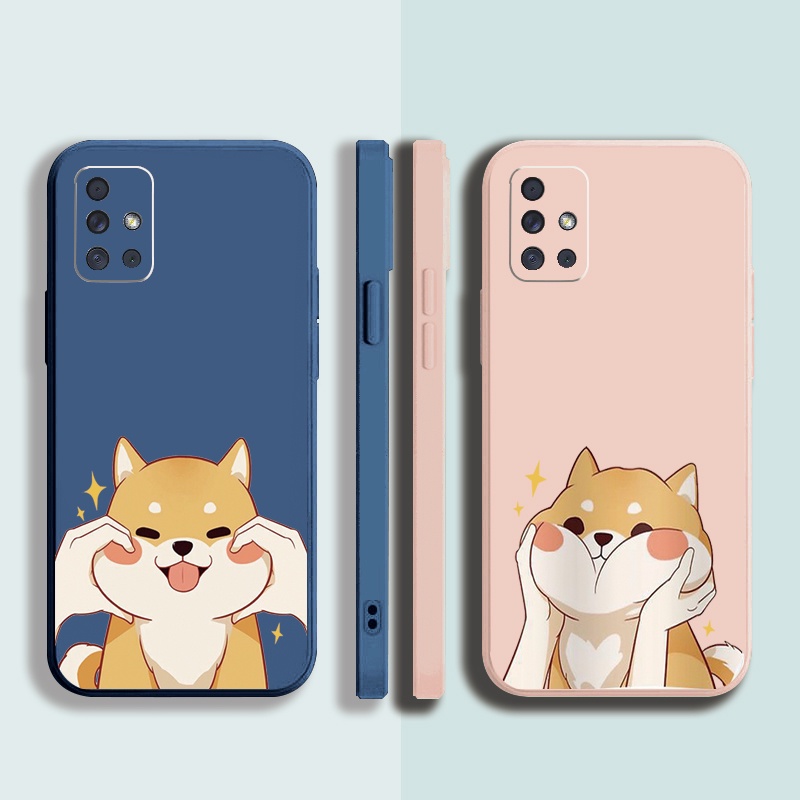 Ốp Điện Thoại Hình Chú Chó Shiba Inu Cho Samsung Galaxy A31 A32 4G A52 A72 5G A11 A51 A20S
