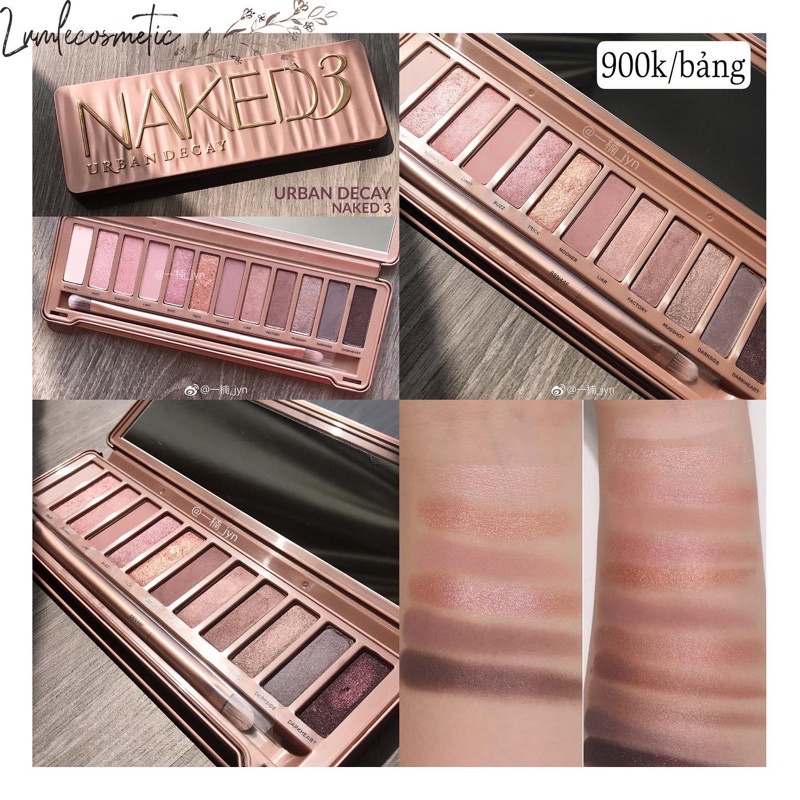 BẢNG MẮT URBAN DECAY NAKED 3