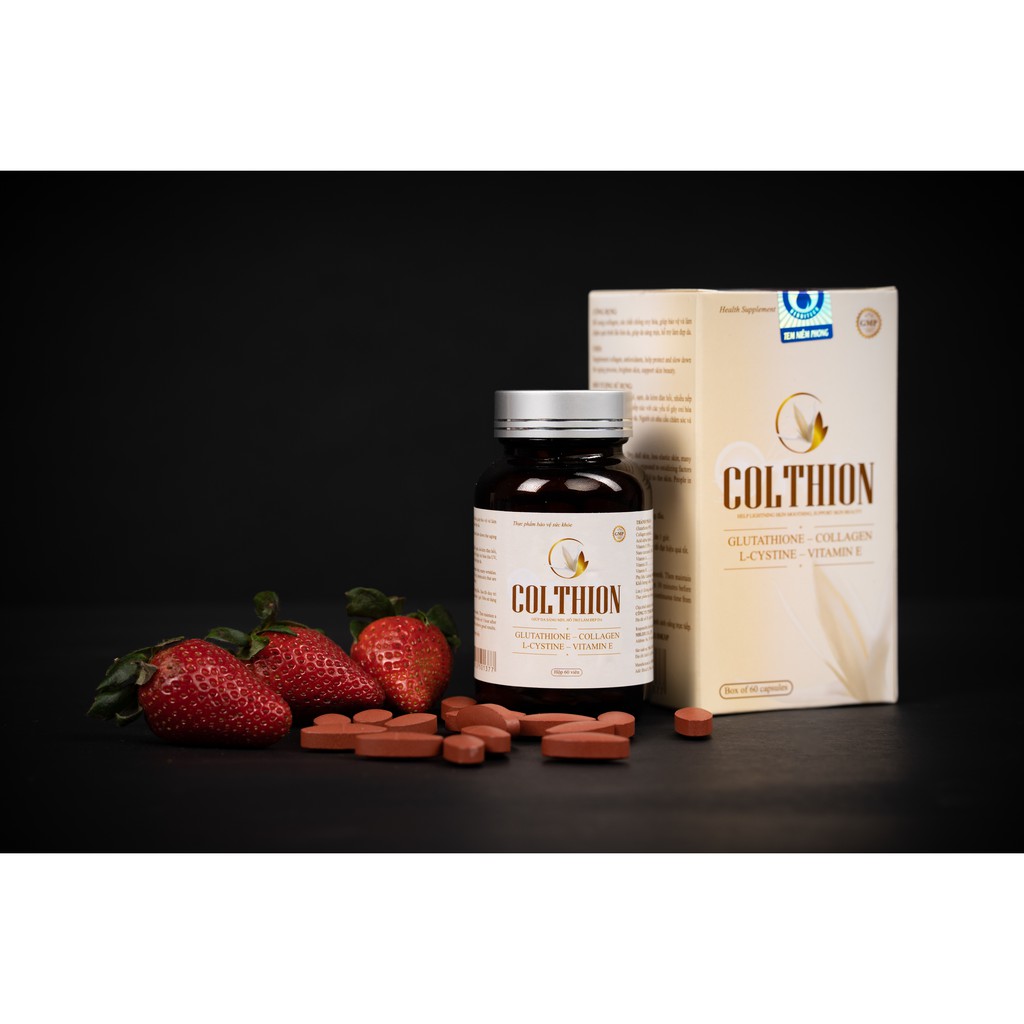 Viên Uống Trắng Da Colthion 60 Viên (Da trắng mịn chỉ sau 1 hộp) | BigBuy360 - bigbuy360.vn