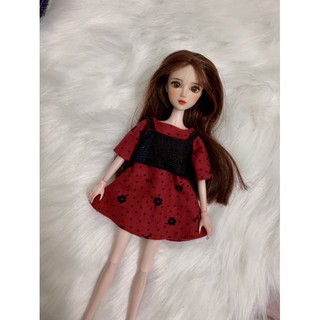 Đầm yếm hàn quốc size xinyi, barbie, ob