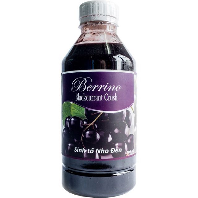 Sinh tố Berrino Nho Đen 1 lít