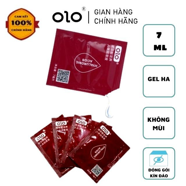 [Freeship] Gel Bôi Trơn OLO Cao Cấp Gốc Nước Dễ Rửa Sạch,Tăng Khoái Cảm Gói 7ml- durex_officialstore