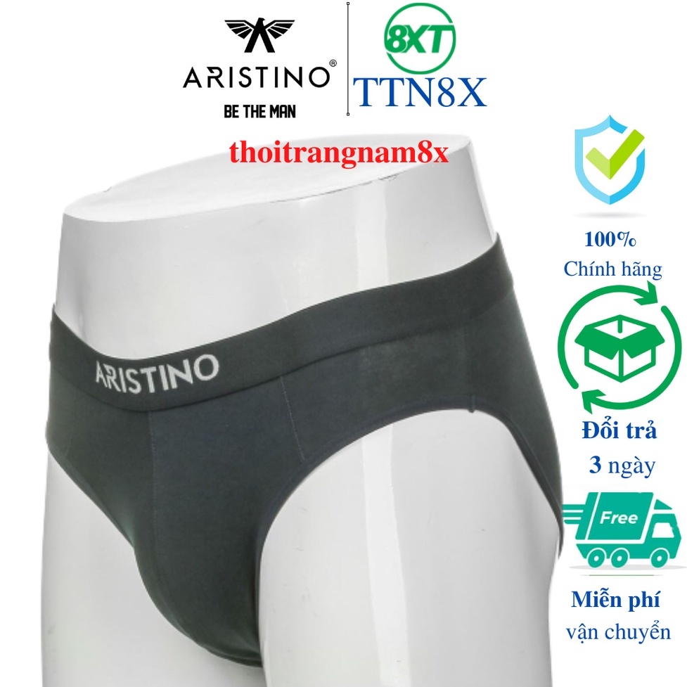 quần lót nam tam giác ⚡ARSITINO⚡100% cotton cao cấp, thiết kế cơ bản dễ mặc,bề mặt vải cho cảm giác mềm mại - ABF03707