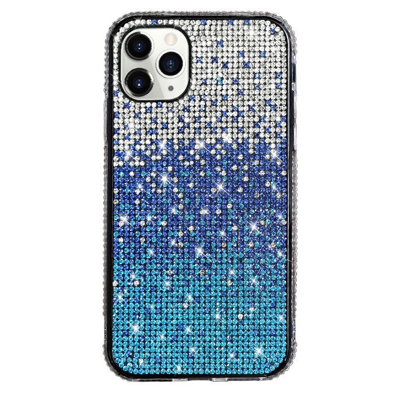 Ốp Điện Thoại Đính Đá Lấp Lánh Sang Trọng Cho iphone 13 pro 14 15 12 11 pro max xs x xr 6 7 8 plus se 2020