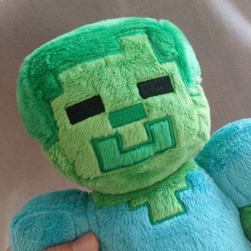 Thú Nhồi Bông Minecraft Zombie Cực Đẹp [Tặng Vòng Tay Minecraft]