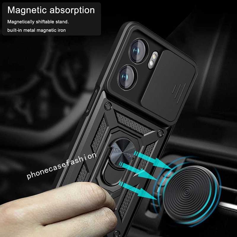 Ôp Điện Thoại Kiểu Giáp Chống Sốc Kèm Giá Đỡ Cho oppo a98 a78 a58 a38 a18 nfc a57 a17 a17k a77s a77 4g 5g 2022 Ốp