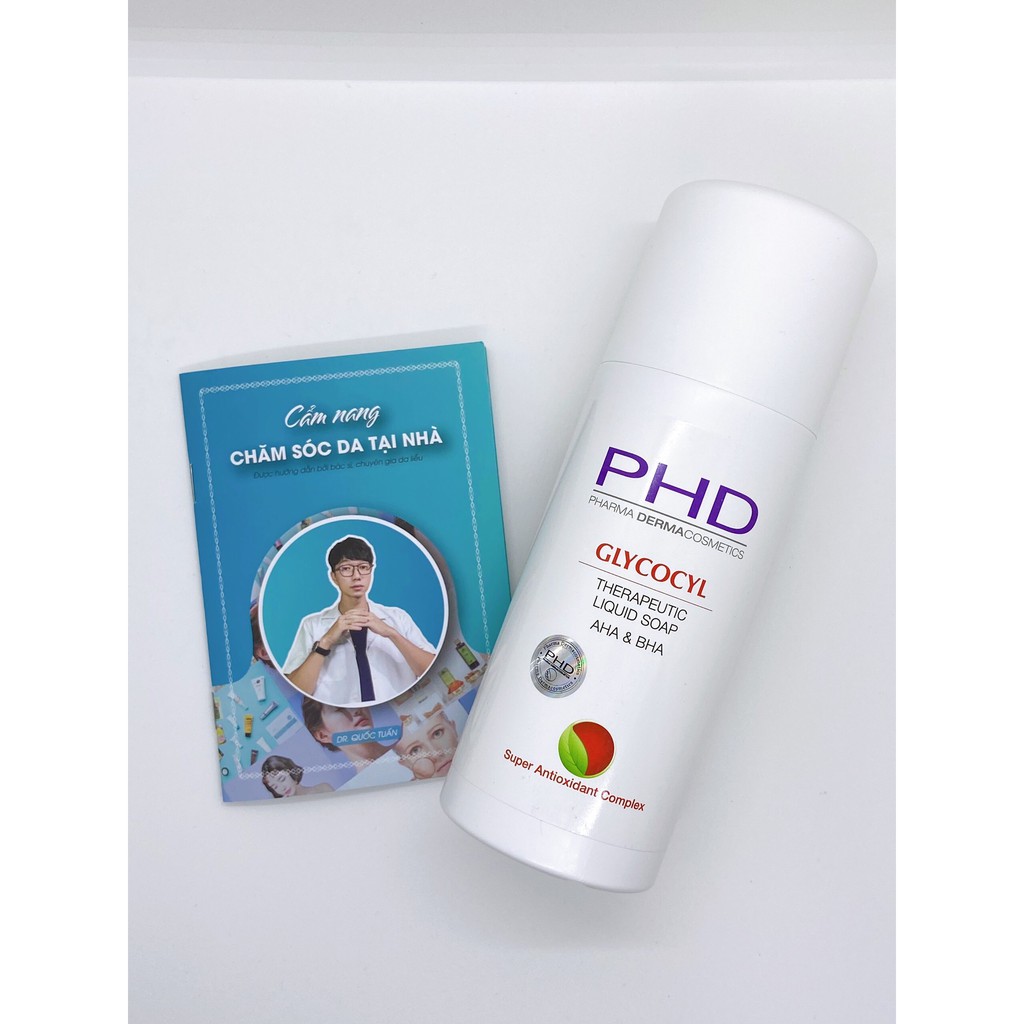 Sữa Tắm Cải Thiện Mụn Lưng ,Ngực, Body, Viêm Nang Lông - PHD chứa AHA&amp;BHA (CHAI FULL)[CHÍNH HÃNG]