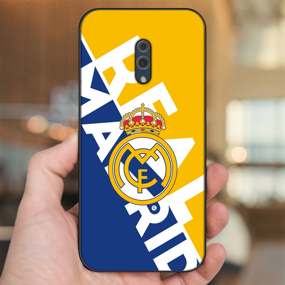 Ốp lưng Oppo K3 viền đen in hình Real Madrid