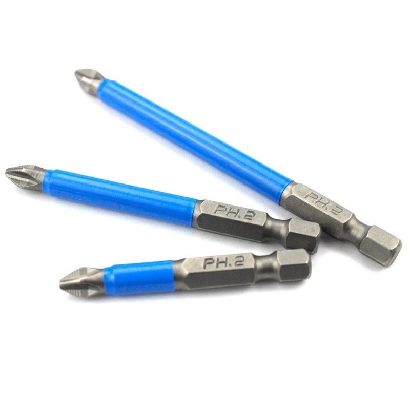 Bộ Tuốc Nơ Vít Ổn Định Chống Trượt PH2 Đầu Lục Giác Dùng Cho Máy Khoan