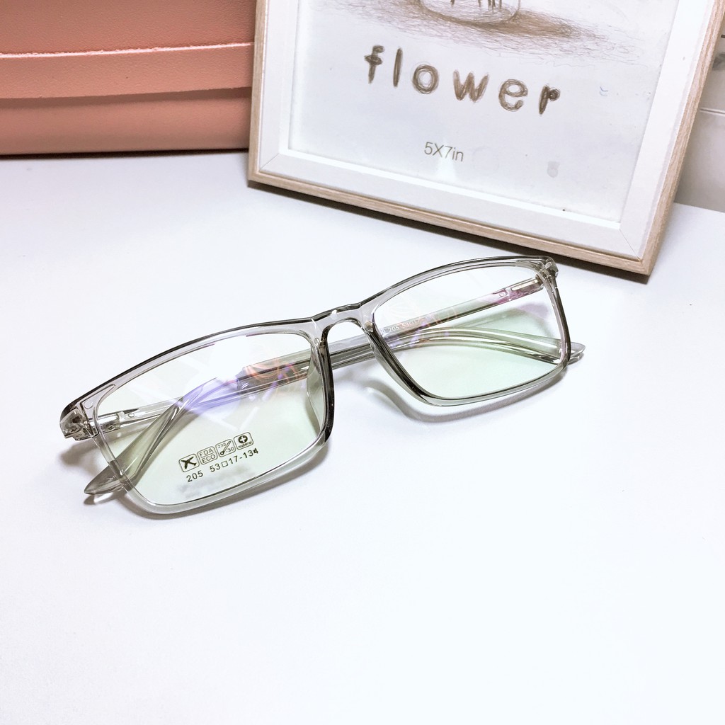 [Mã SKAMCLU7 giảm 10% cho đơn từ 0Đ] Gọng kính vuông nhựa dẻo 205 Anh Shop nhận cắt mắt viễn cận loạn | BigBuy360 - bigbuy360.vn
