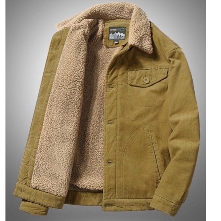 Áo khoác Nam lót lông cổ bẻ Áo Nhung Tăm Nam cao cấp mặc thu đông siêu ấm áp M5