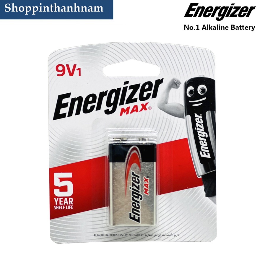 Pin 9V Energizer max 522-BP1 vỉ 1 viên chính hãng