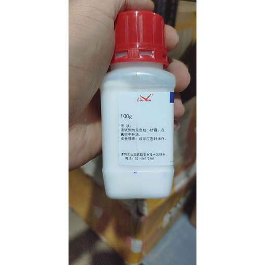 Hoá chất malonic aci d lọ 100g thí nghiệm cas: 141-82-2 C3H4O4