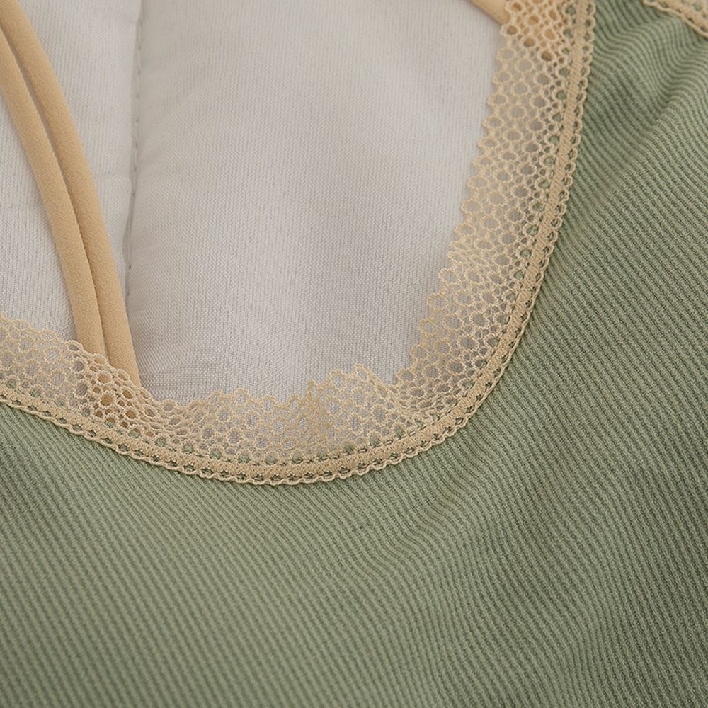 Áo lót thể thao hai dây màu trơn thời trang gợi cảm cho nữ