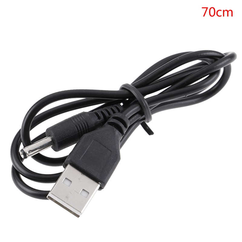 1 Dây Cáp Sạc Chuyển Đổi Từ Giác Cắm Usb A Sang Dc 3.5x1.35mm