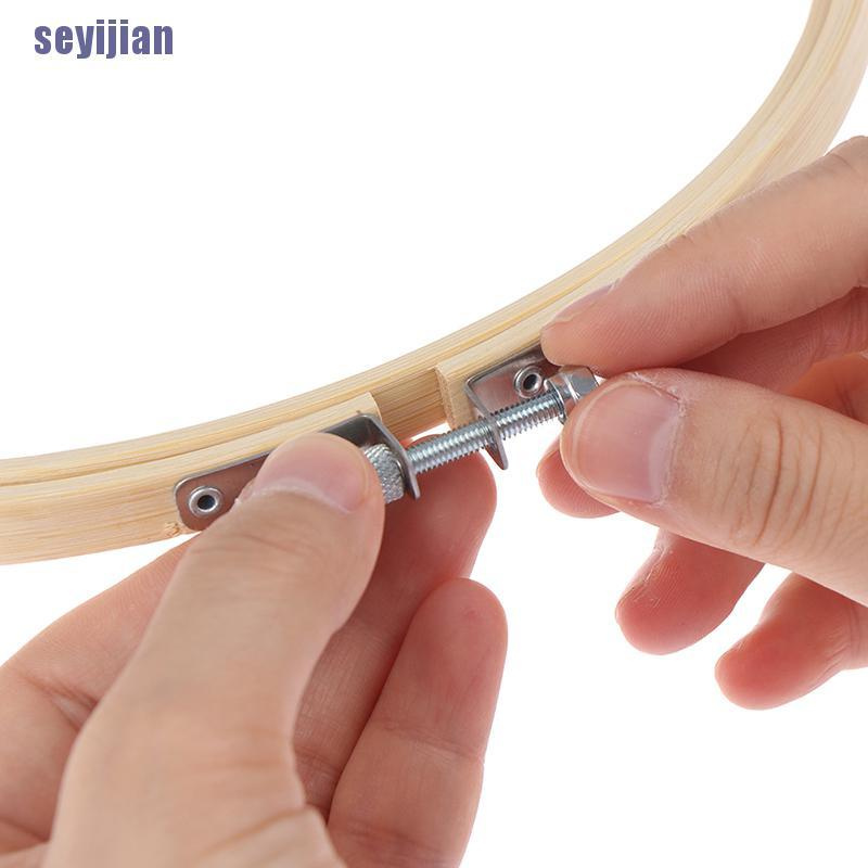 Khung Tre Thêu Tranh Chữ Thập 15-40CM DIY