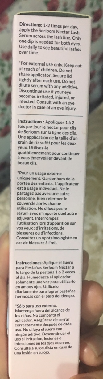 [Order] Dưỡng mi cao cấp Serloom by Babe lash - Hàng chính hãng Mỹ [Made in the US]