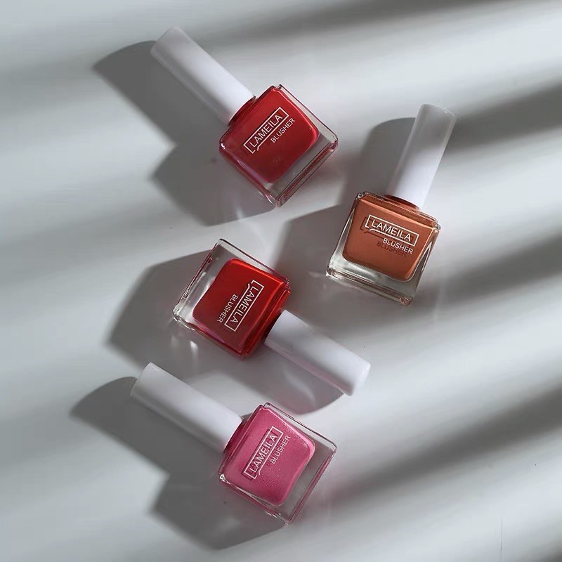 Má Hồng Dạng Lỏng LAMEILA Chai Sơn Móng Tay Tiện Lợi Màu Kem Má Hồng Có Thể Dùng Làm Màu Mắt Căng Bóng Tự Nhiên | BigBuy360 - bigbuy360.vn